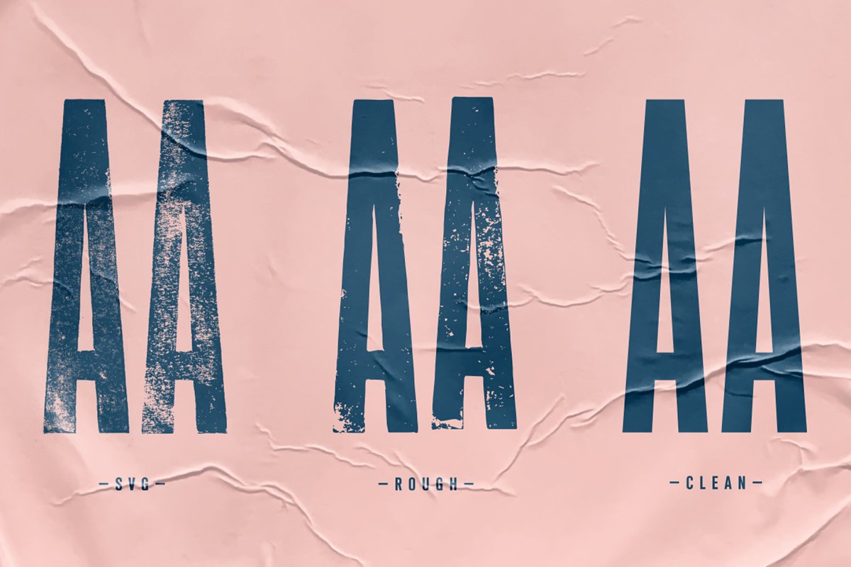 Vienna Woodtype Font