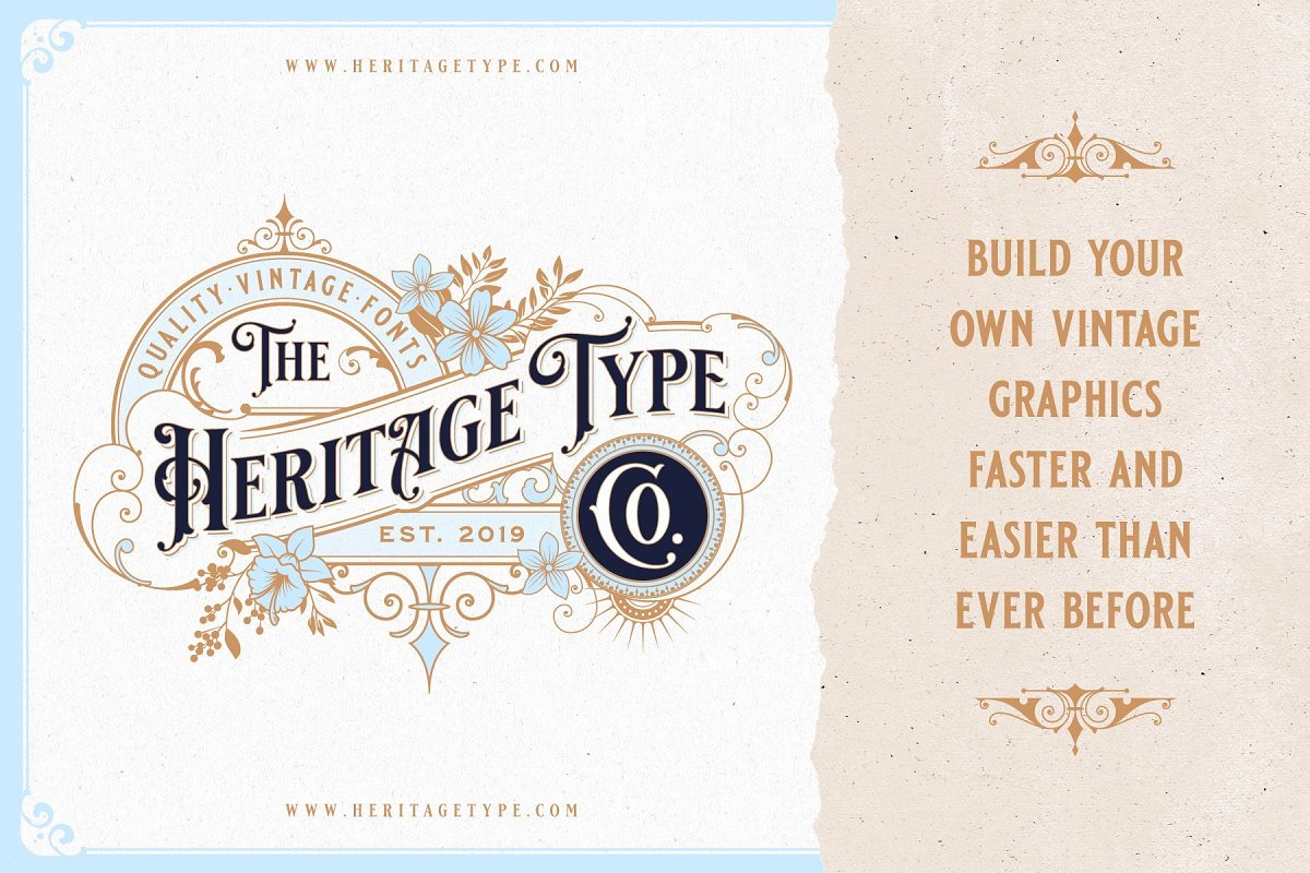 Vintage Font Bundle Free Download