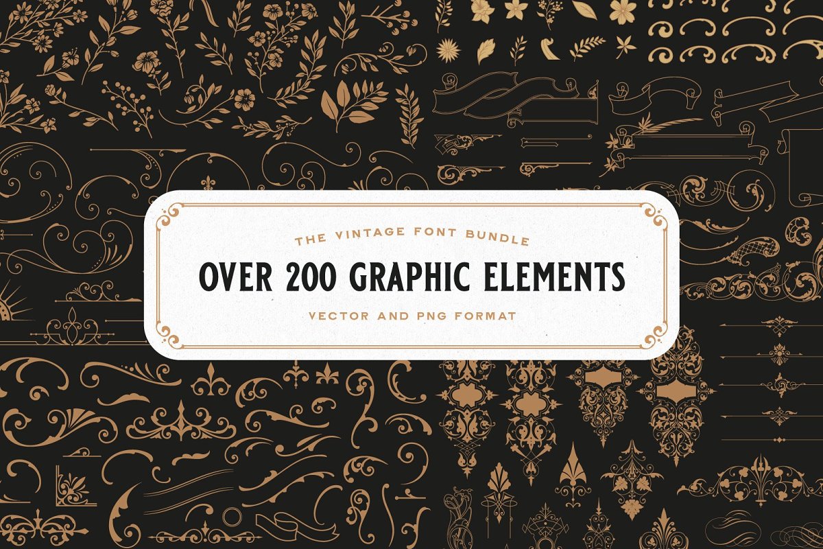 Vintage Font Bundle Free Download