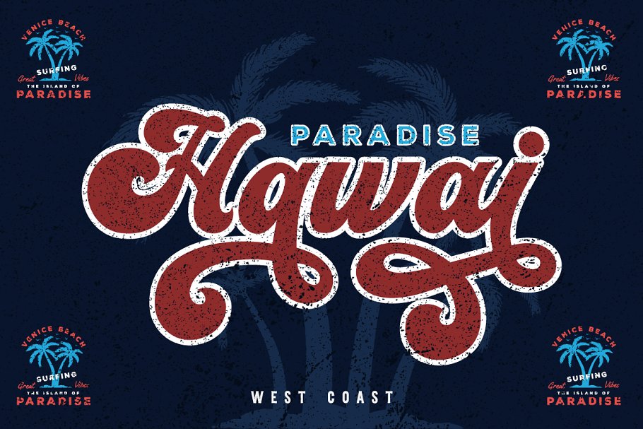 Vintage King Retro Groovy Font