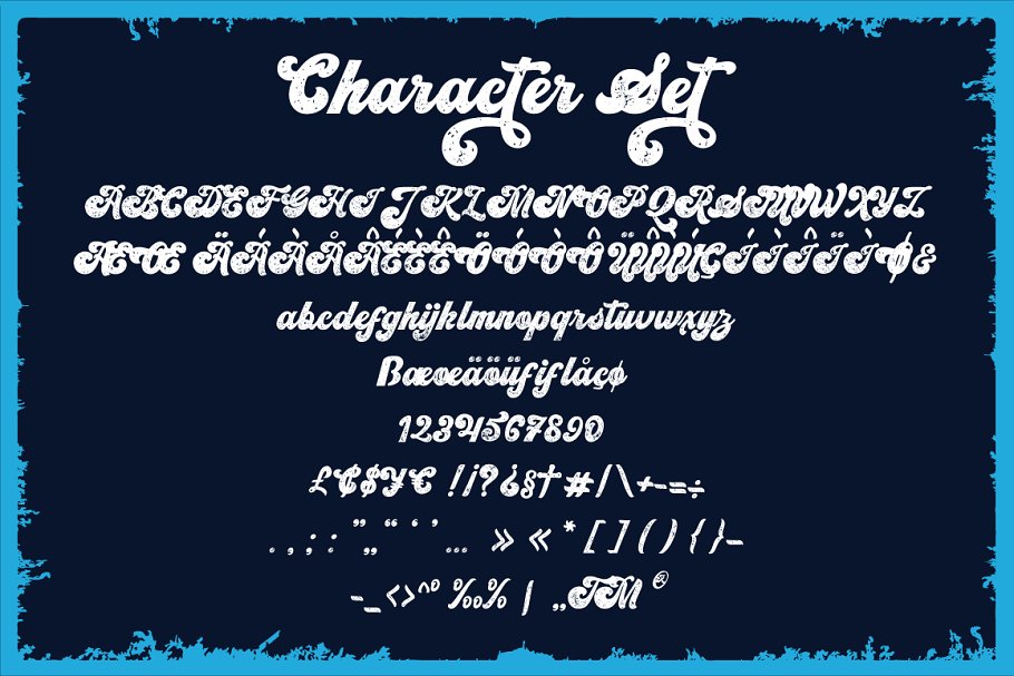 Vintage King Retro Groovy Font