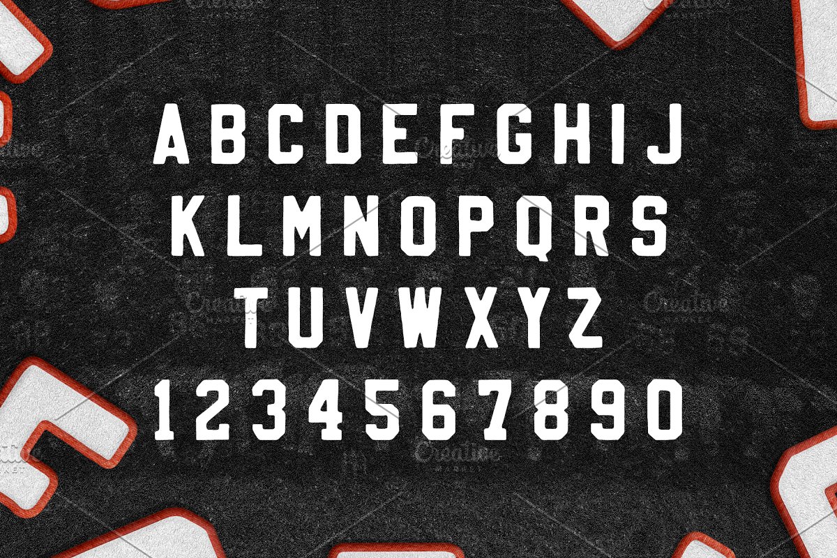Vintage Varsity Font