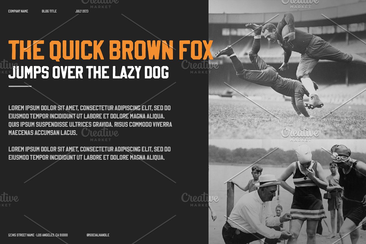 Vintage Varsity Font