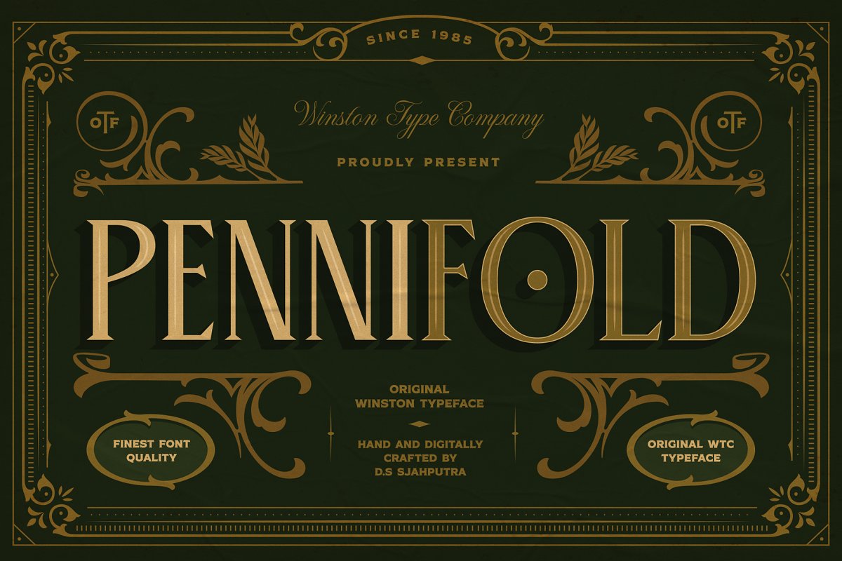 WT Pennifold Font