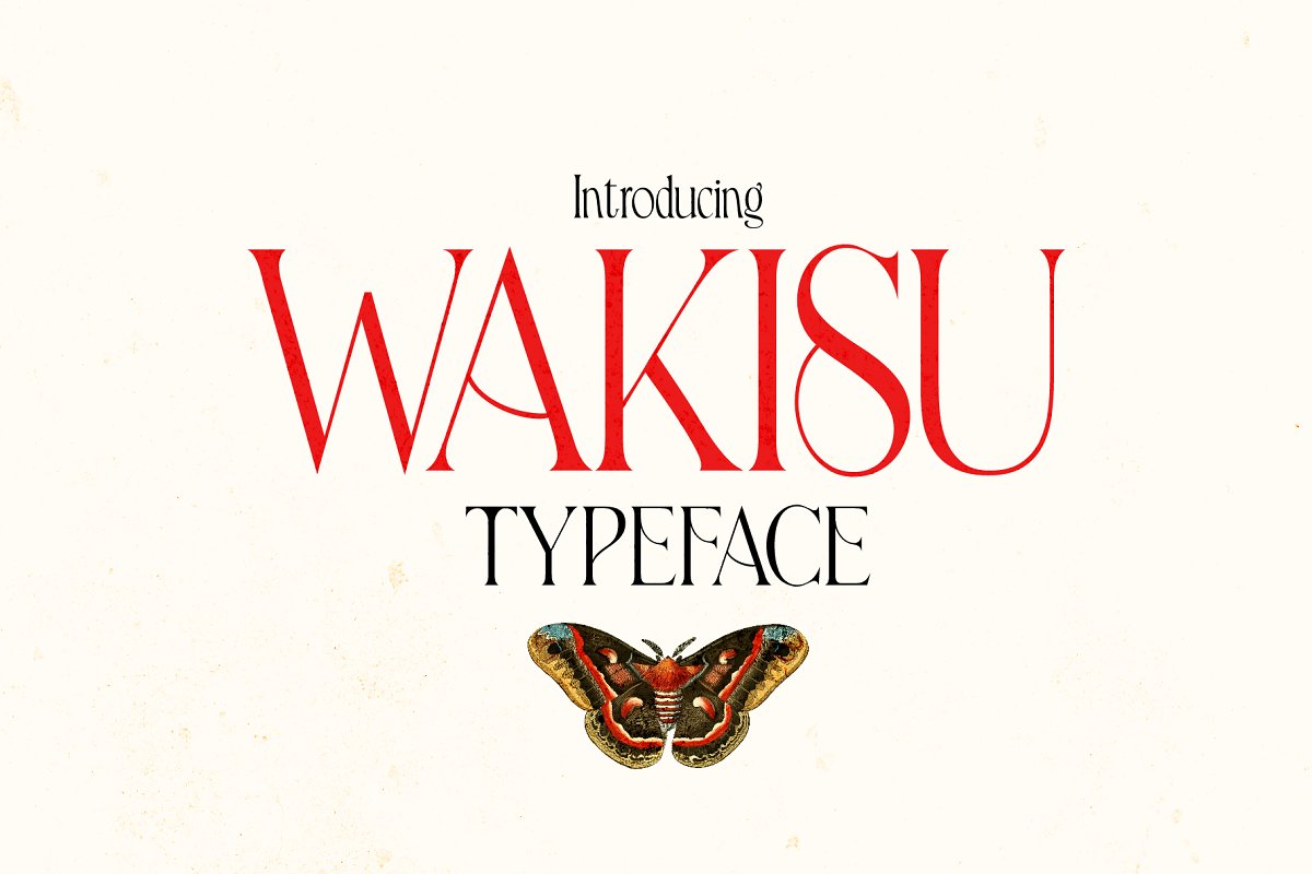 Wakisu   Elegant Sans Serif Font Free Download