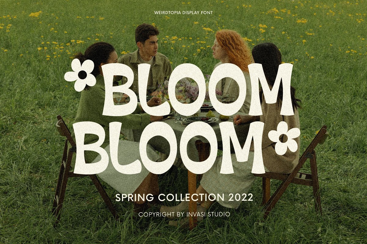 Weirdtopia Groovy Retro Font Family Free Download Weirdtopia Groovy Retro Font