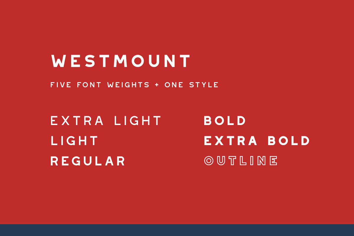 Westmount Sans Serif Font