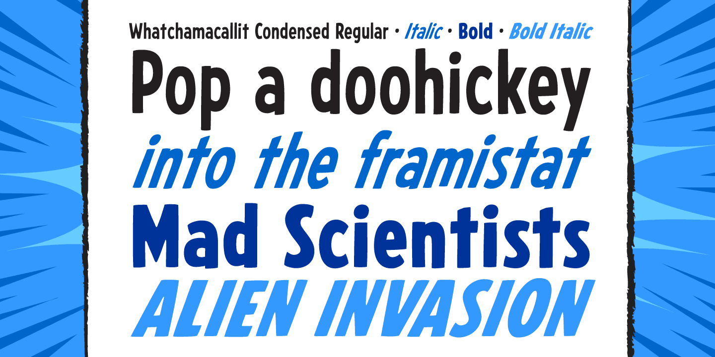 Whatchamacallit Font