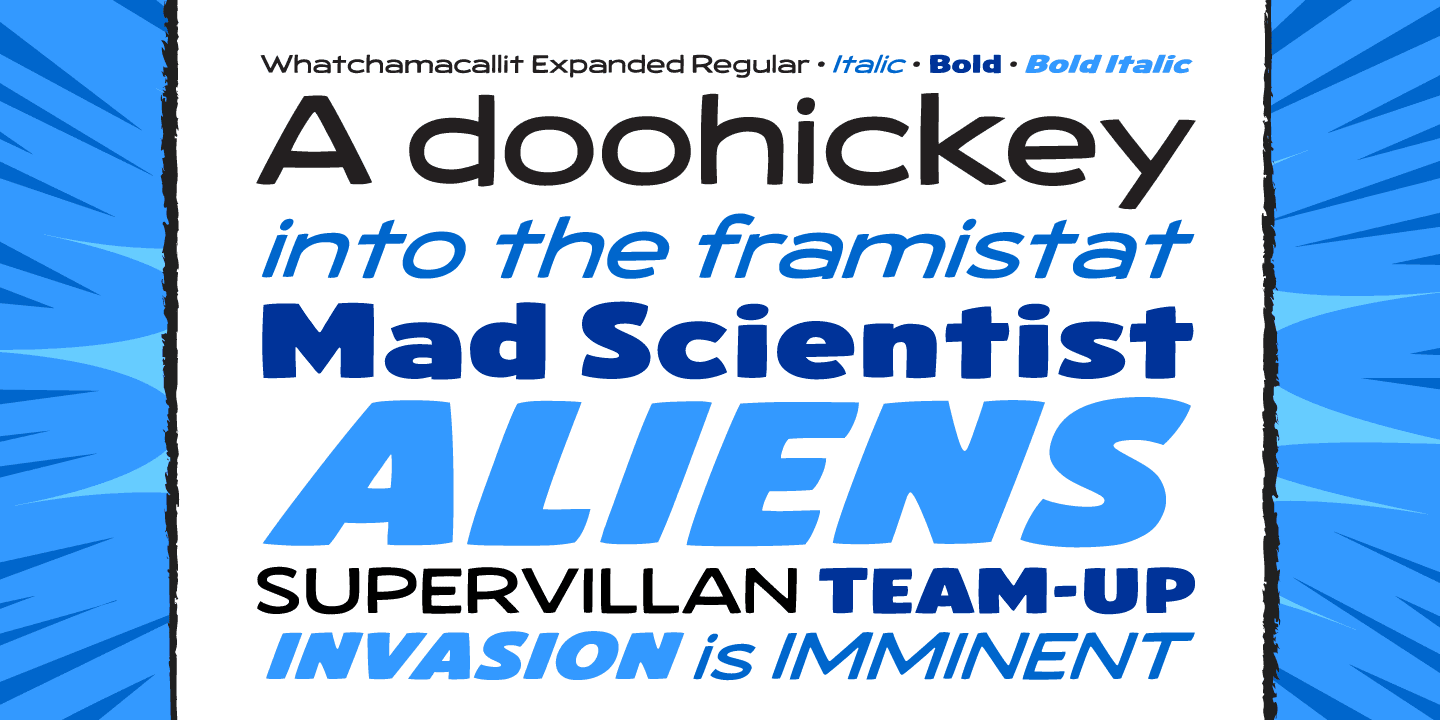 Whatchamacallit Font