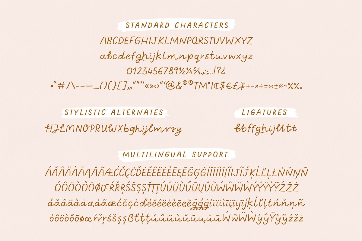 Wisely Handwritten Trio Font