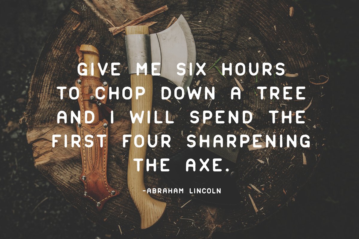 Woodcrafter Sans Family Font