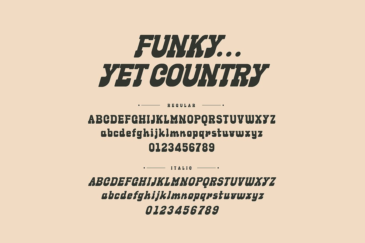 Yermo A Laid Back Geo Slab Font